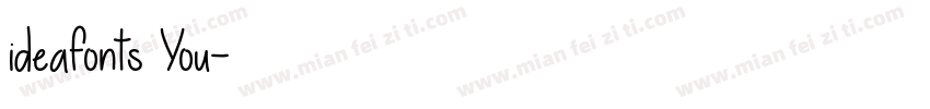 ideafonts You字体转换